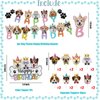 Dog Birthday Decorations, Lets Pawty Birthday Decorations Boy, Dog Birthday party Supplies Include Puppy Dog Happy Birthday Banner, Dog Balloons, Paw Print Balloons, Cake Toppers