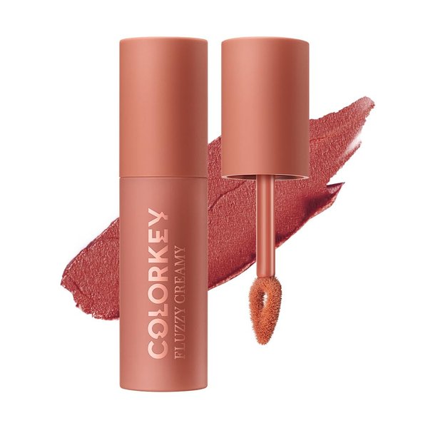COLORKEY Cheese Matte Lip Mud | Long Lasting Matte Lipstick - Non-Stick Cup | Waterproof & Smudge-Proof (CO03 Coconut Milk Tea, 2.5g)