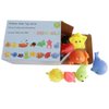 UMBWORLD Preschool Bath Toys Rubber Floating Squeaky Baby Wash Shower Toy for Toddlers Kids Party Decoration15 Pcs (Sea Animal)