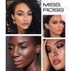 Damone Roberts Miss Ross Eyebrow Pencil - Powder & Wax Eyebrow Definer, Long-Lasting, Smudge-Proof, Cruelty-Free Formula for Naturally Defined Eyebrows (Soft Black)