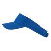 Otto Caps Youth Cotton Sun Visor - Royal OSFM Blue