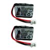 2PC Replacement Battery BP-20R Dog Collar 300M 302M 7000M 7002M Receiver, Replacement Battery