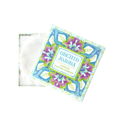 Greenwich Bay Trading Co. Scented Dusting Powder, 4 Ounce, Orchid Jojoba
