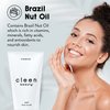 Cleen Beauty Acai Face Scrub | Acai Face Exfoliator | Exfoliating Face Wash with Brazil Nut Oil & Avocado Oil | Facial Scrub - Paraben Free, SLS Free | Exfoliating Face Scrub | 6.0 Fl Oz
