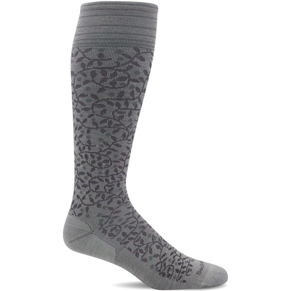Sockwell Women's New Leaf Firm Graduated Compression Sock, Natural - M/L