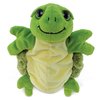 DolliBu Sea Turtle Hand Puppet - Super Soft Plush Stuffed Animal Hand Puppets for Kids, Cute Educational Turtle Hand Puppets for Adults, Teaching Story Telling Puppet Show Theater Games - 10 Inches