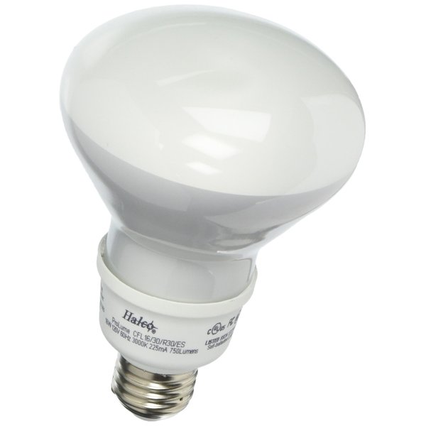 Prolume CFL16/30/R30/ES 46101 16W Spiral R30 3000K MED ProlumeME, 6 Count (Pack of 1), 6 Piece
