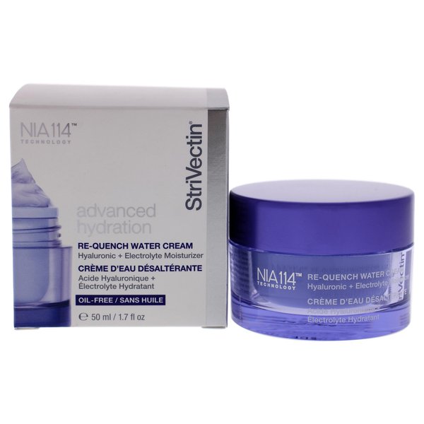 StriVectin Advanced Hydration Re-Quench Water Moisturizing Cream with Hyaluronic Acid and Electrolytes, 1.7 Fl Oz