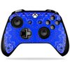 MightySkins Skin Compatible with Microsoft Xbox One X Controller - Blue Bandana | Protective, Durable, and Unique Vinyl Decal wrap Cover | Easy to Apply, Remove, and Change Styles | Made in The USA