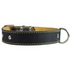 Real Thick Leather Dog Collar 16"-22" Neck Size, 1.5" Wide, Amstaff, Pitbull