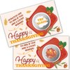 Haizct 50 Pack Thanksgiving Theme Scratch Off Games, Turkey Scratch Cards for Baby Shower Lottery Game Family Activities, Fall Thanksgiving Party Games, Thanksgiving Raffle Tickets, Baby Shower