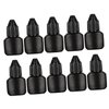 Beatifufu 10 Sets Bottle Stopper Eyeliner Vials Tubes Eyelashes with Glue Eyelash Glue Storage Tank Empty Eyelash Glue Bottles Lash Extension Glue Holder Bottle Caps Extend Filling
