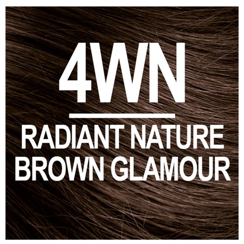 Naturtint Permanent Hair Color 4WN Radiant Nature Brown Glamour (Pack of 1), Ammonia Free, Vegan, Cruelty Free, up to 100% Gray Coverage, Long Lasting Results