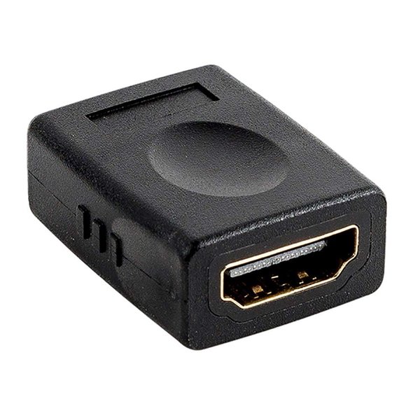 SatelliteSale Digital HDMI Female to Female HDMI Coupler PVC Black Adaptor