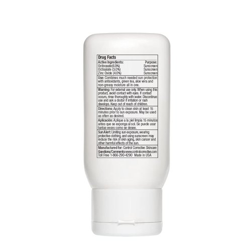 CONTROL CORRECTIVE Aroma Matte Day Cream Spf 30, 2.5 Oz - Non-Comedogenic, Fast-Absorbing Aromatic Spf, Contains Vitamin C, Won’t Clog Pores, Full Spectrum Sun Protection, Micro-Fine Zinc, Green Tea