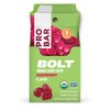 PROBAR Bolt Organic Energy Chews, Raspberry, 2.1 oz (Pack of 12)