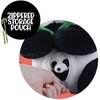 Prextex 13" Plush Panda Bear Zippered Carrier & 3 Cubs Plushies | Soft Panda Bear Stuffed Animal, Panda Plush Toy, Stuffed Panda Toys, Kid Toy, Pillow | Birthday Gifts, Panda Gifts for Girls&Boys