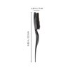Ipetboom 1PC Teasing Brush -Teasing Comb with Rat Tail Pick for Hair Sectioning for Edge Control, Backcombing, Smoothing, and Styling Thin & Fine Hair to Create Volume Natural Hair Wig Pick Salon