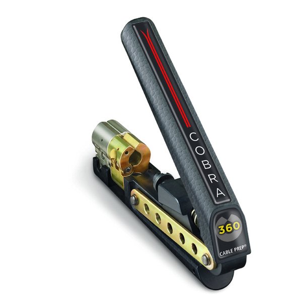CablePrep | COBRA 360 Dual Compression Tool - RG-6/59/7/11 & RCA