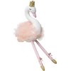 Mikee Fluffie Plush Toy Stuffed Animals Ballet Swan for Girls 12in Tall,Valentines Day Plushies Easter Stuffed Animals for Kids