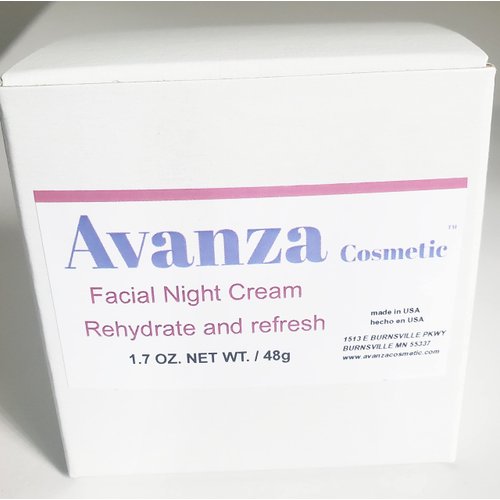 Avanza Cosmetic Night Cream, 1.7