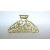 Generic Matte gold metal tree branches hair claw clip jaw clip