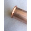 COLIBROX 2" Copper Tri Clamp Ferrule Beer Keg Still Adapter Fits 2" Copper Pipe no clamp