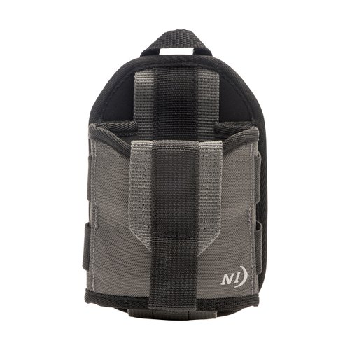 Nite Ize Traveler Drink Holster - Traveler & Water Bottle Holder for Hands-Free Use - Drink Pouch Holster for Waistbands & Belts - Adjustable Beverage Holder with Rotating Clip - Black