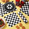Race Car Birthday Party Supplies Race Car Birthday Party Decorations Race Car Plates and Napkins Cars Birthday Party Supplies for Boys Two Fast Racing Monster Car Truck Hot Car Wheel Party Supplies