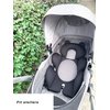 G Ganen Baby Comfort Support Cushion Stroller and Seat Comfort Cushion Insert Liner (Black Bear)