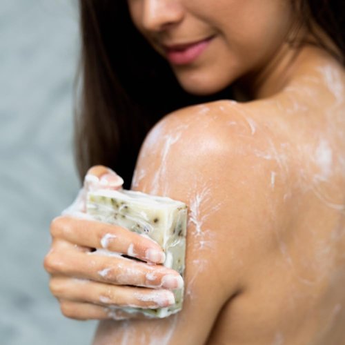 Edens Garden Peppermint Natural Aromatherapy Cold Processed Bar Soap (Made With Essential Oils, Vegan, For Face & Body), 4.4 oz Bar