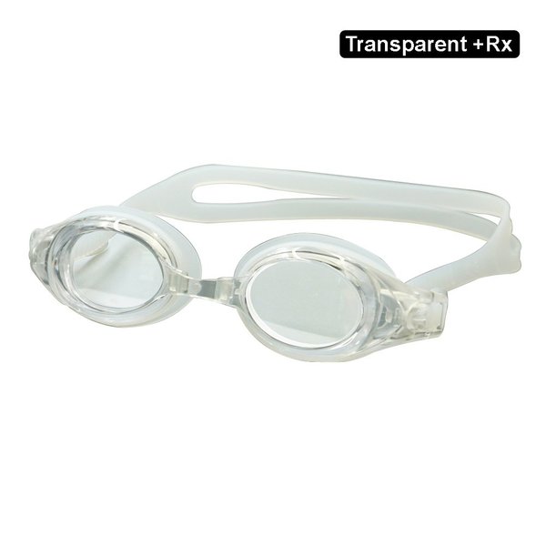Savvy Specs Farsighted Swim Goggles UV Protection Clear (Clear, 3.0)