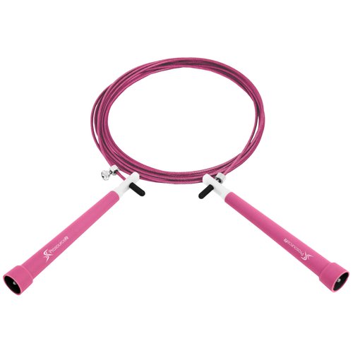 ProsourceFit Speed Jump Rope 10’ Adjustable Length, Super Fast Turning for Cardio, Boxing