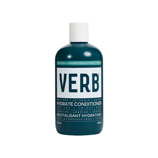 VERB® Hydrate Conditioner Detangles Dry and Frizzy Hair to Reduce Frizz and Add Moisture Hair, 12 oz