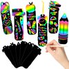 BeYumi 60Pcs Scratch Bookmarks for Kids Thank You Teacher Appreciation Back to School DIY Rainbow Scratch Cards Party Favors Gifts Classroom School Decor Supplies Art Crafts Kit for Student to Teacher