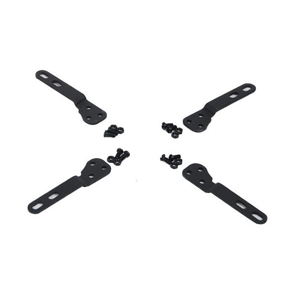 VideoSecu MLE100B TV Mount Adapter Bracket Extension LED LCD Plasma Mount Accessory VESA 100mm to VESA 200mm, 200x100mm Extender W39