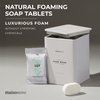 MAISONOVO 12 Pack Lily Scent Foaming Hand Soap Tablets