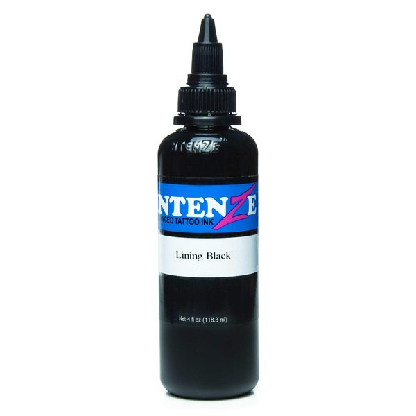 Intenze Lining Black Tattoo Ink 4oz
