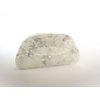 Generic Gold or silver flakes glitter frosted white hair claw clip (Primary color: Gold), 1 Count (Pack of 1)
