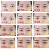 84/60 Pairs Lazy Quick Eyebrow Stickers 12 Styles Eyebrow Card Template Eyebrow Aids Guide Tattoos Makeup Tools Adjustable (84pcs)