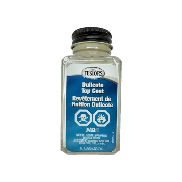 Testors Dullcote Lacquer 1.75oz-Clear Matte