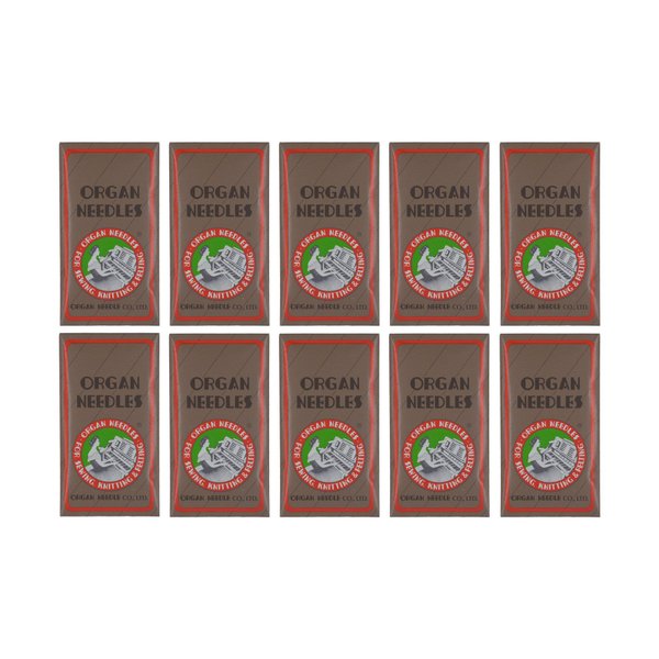 SASEW8012 Sewing Machine Needles by Organ 10 Pack of Ten Needles (100 Needles)