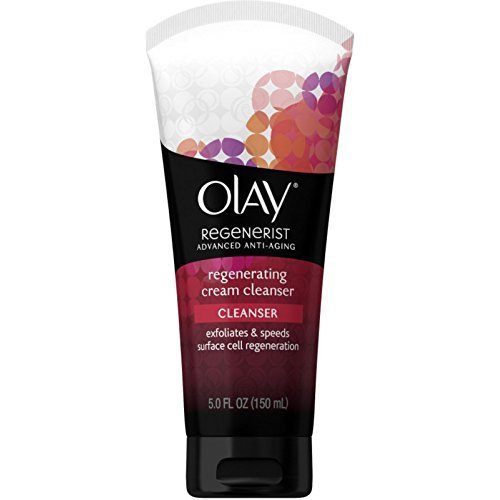 Olay Regenerist Cream Cleanser, Regenerating, 5 Ounce (2 Pack)