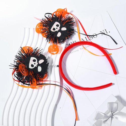 DIUEWOW Halloween Head Boppers Headband Halloween Party Favors Death Flashing Design Halloween Day Hair Accessories Headwear for Women and Girls