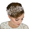 LOVFOIVER Rhinestone Bridal Headpiece for Wedding Hair Pieces Crystal Wedding Hair Accessories for Brides and Bridesmaid