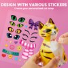 Klever Kits DIY Night Light- Paint Your Own Cat Lamp- Arts & Crafts Kit School Activities Art Supplies Painting Kits, Birthday Gifts for Girls Boys Aged 6+