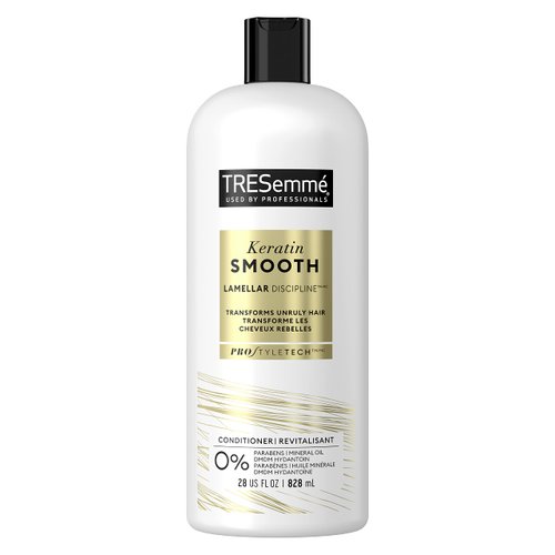 TRESemmé Conditioner for Frizzy Hair, Keratin Smooth Formulated with Lamellar-Discipline, 28 oz