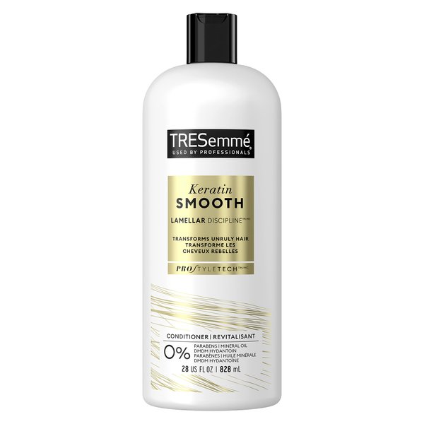 TRESemmé Conditioner for Frizzy Hair, Keratin Smooth Formulated with Lamellar-Discipline, 28 oz