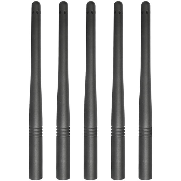 5pcs VHF Whip 6.1 Inch Antenna for Standard VX-230 VX-261 VX-264 VX-231 EVX-261 VX-350 VX-410 VX-420 VX-420A VX-820 VX-P820 VX-920, Black