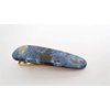 Generic 2 1/2 inch abalone shell effect blue multi-color marbled alligator hair clip